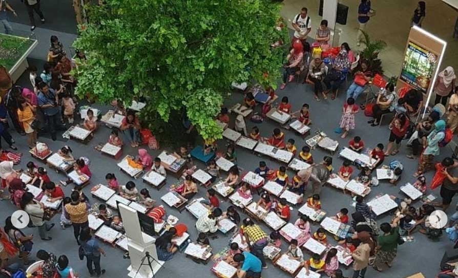 Citra Maja Raya Gelar Lomba Mewarnai Anak