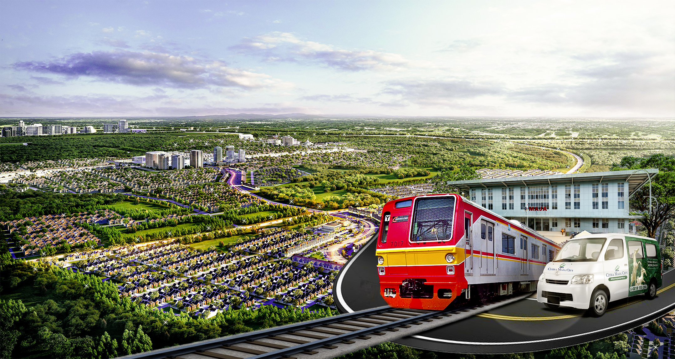 Terbaru! Telah Hadir Citra Maja City Information Center di 3 Stasiun Strategis  