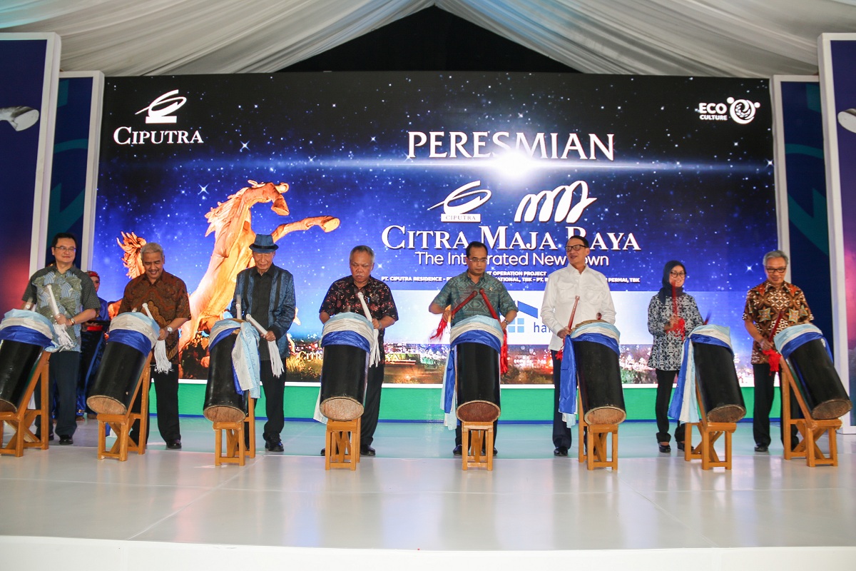 Peresmian Citra Maja Raya, Gerbang Kota Baru Publik Di Barat Jakarta