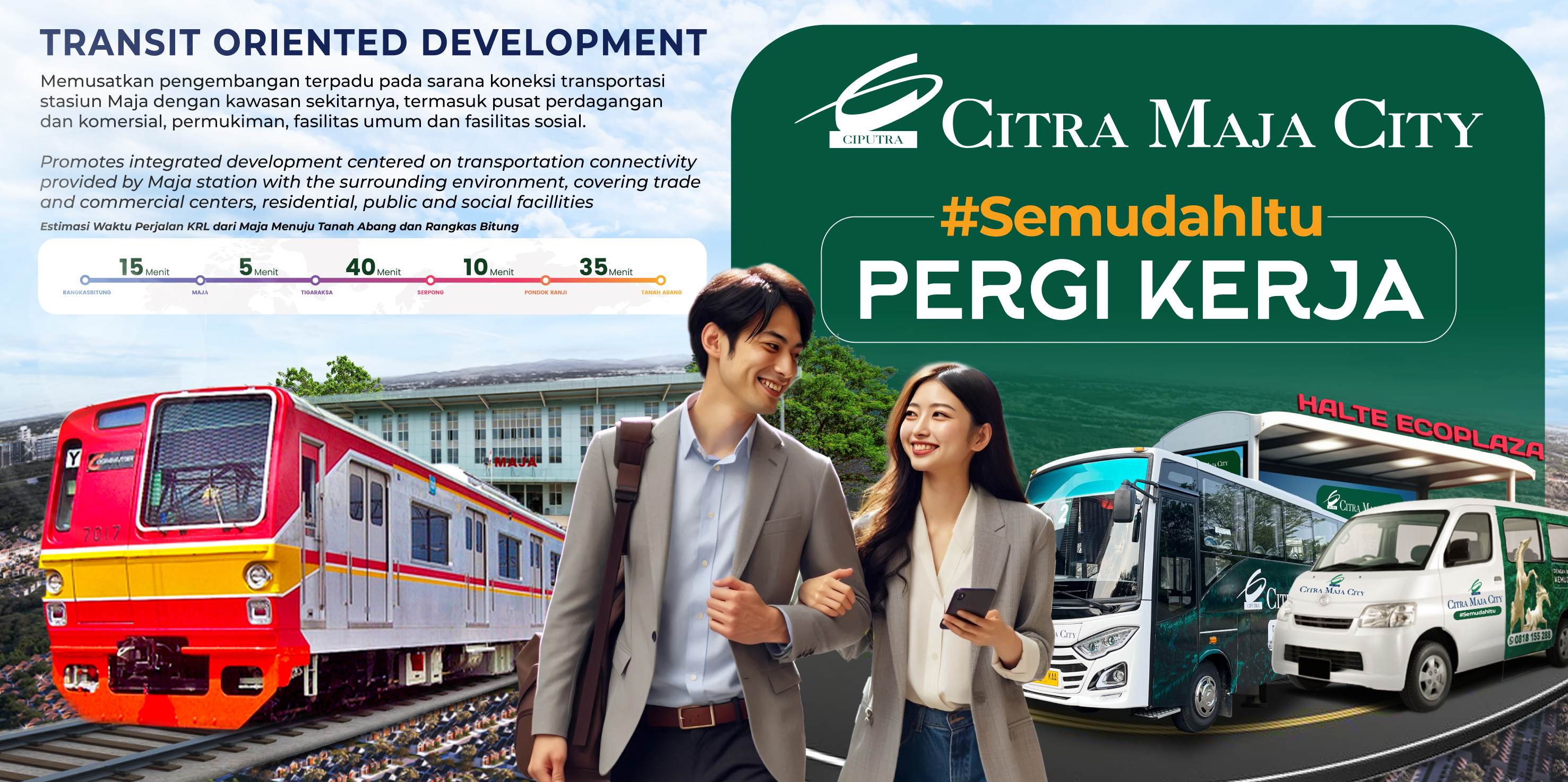 Citra Maja City: Dekat Jakarta, Nyaman Diakses dengan KRL 