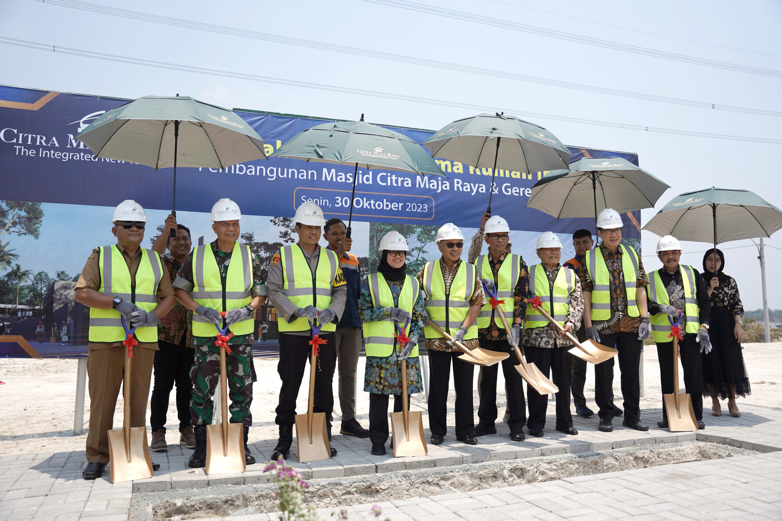Ciputra Group Hadirkan Fasilitas Masjid Kedua & Gereja Bersama di Citra Maja Raya