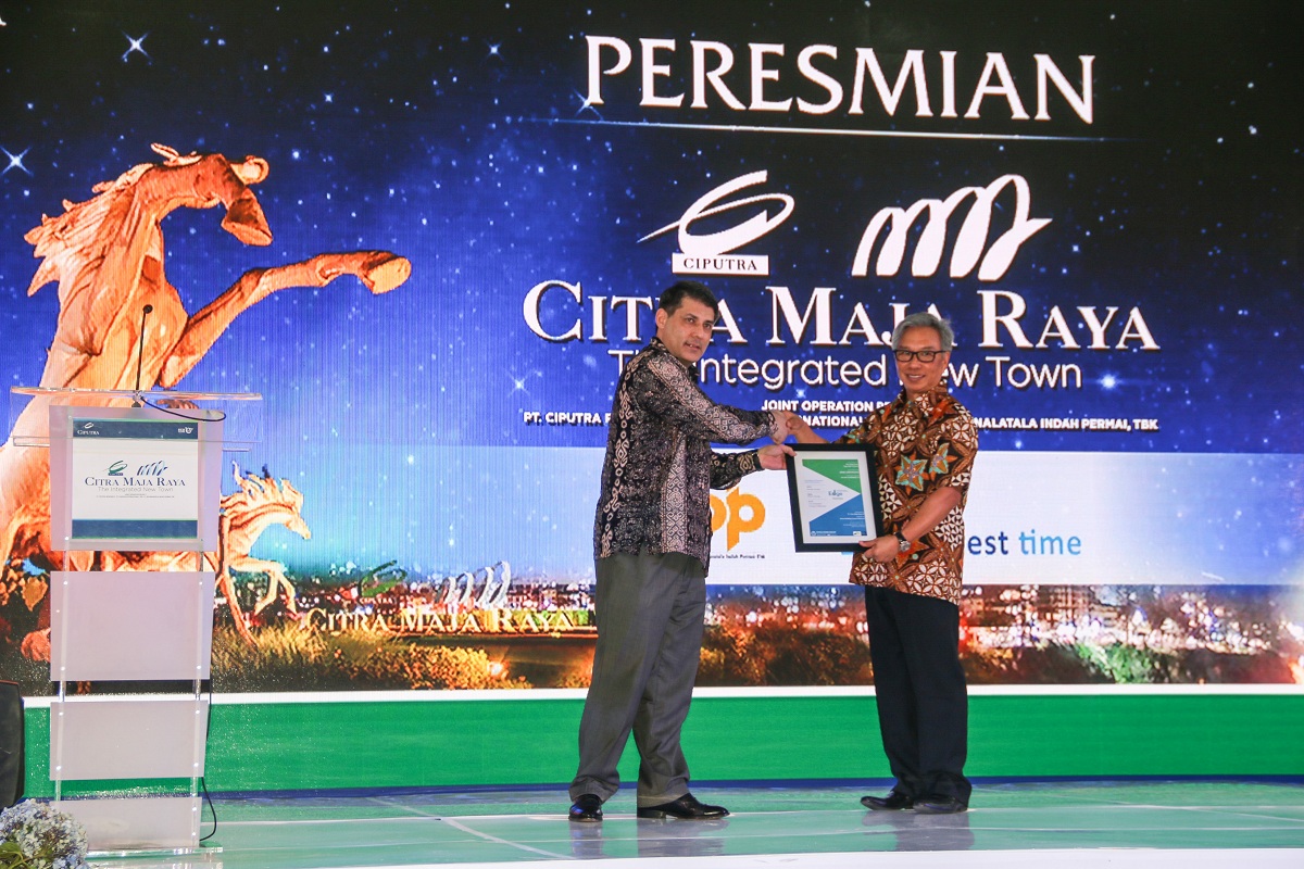 Kota Mandiri Citra Maja Raya Diresmikan